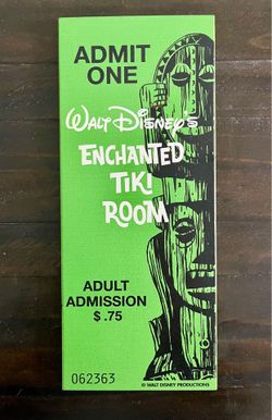 Disney’s Enchanted Tiki Room Wood Sign