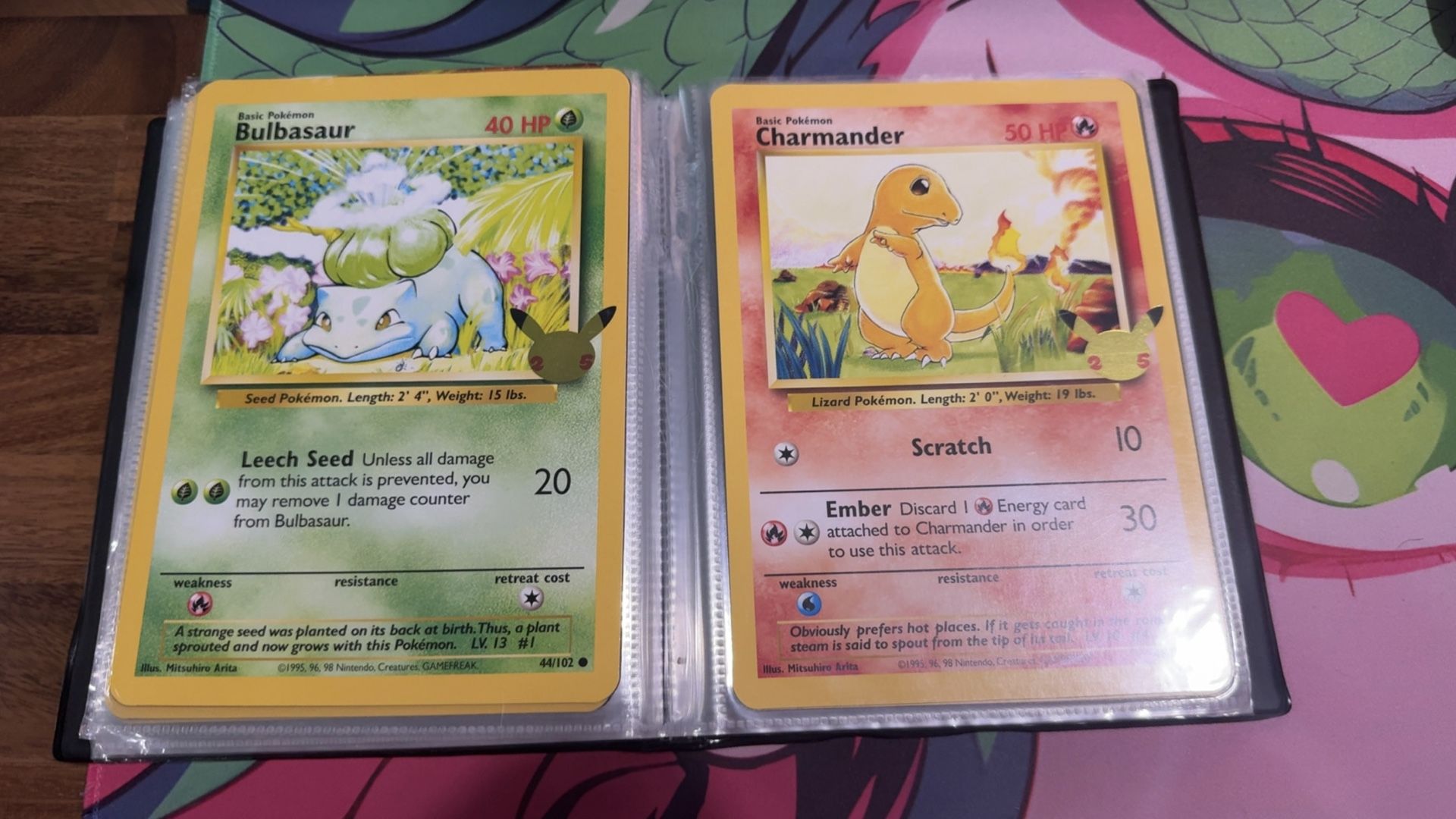 Pokemon Jumbo Cards and Binder