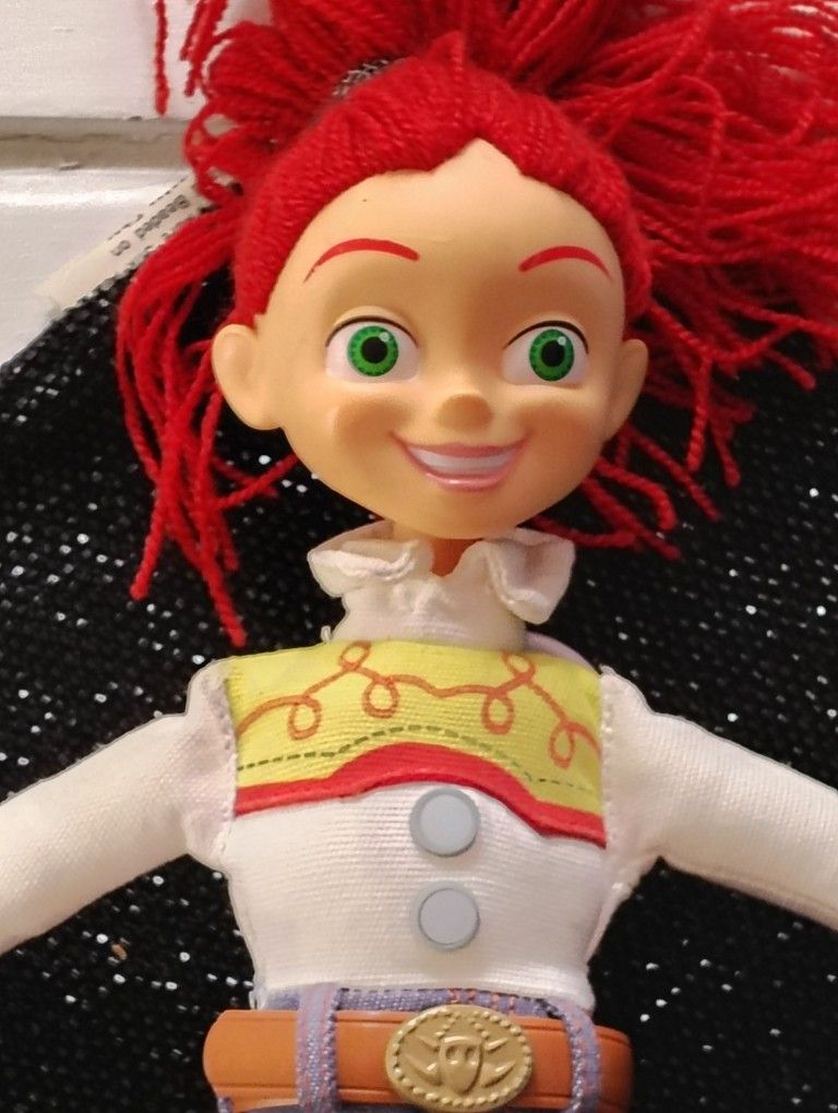 Disney Pixar Toy Story Jessie Doll Pull String Cowgirl Figure 14