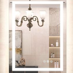 24” X 36” LED Bathroom Mirror With Light 