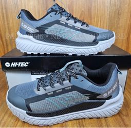 Men’s shoes size 8 New!! Comfort running gym trainers grey