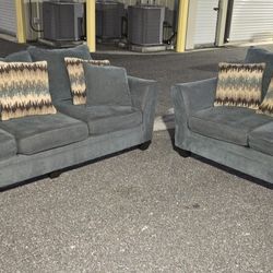 Sofa & love sofa set (DELIVER OPTION )