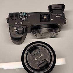 Sony A6600 Mirrorless Camera With 50mm 1.8 Lens