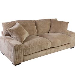 Large corduroy couch