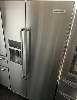 KitchenAid Side by Side Refrigerator Stainless Steel