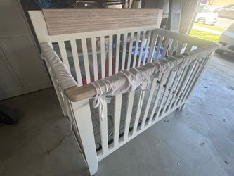 Baby Crib - White