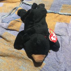 “SUPER RARE”!!1st” edition blackie beanie baby