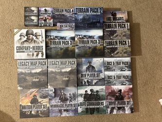 Company of Heroes: The Board Game 2nd Edition – Huge All-Faction Collection