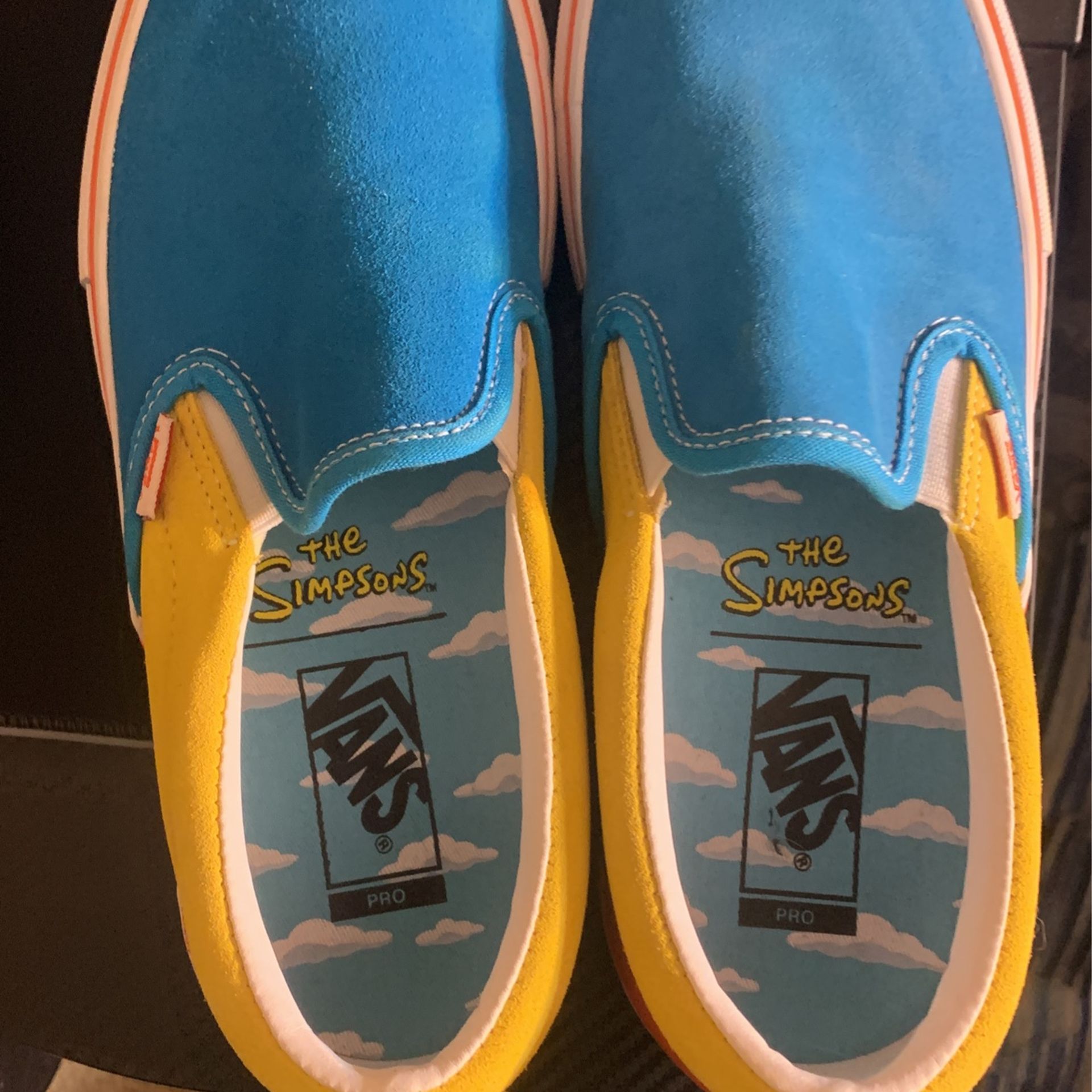 lv yellow vans shoes