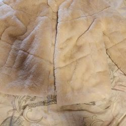 Fur Coat Size Small 
