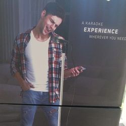 Sharper Image Karaoke Speaker w/mic