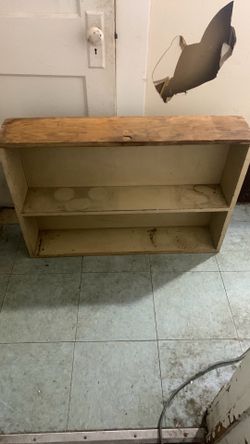 Vintage wooden kitchen organizer