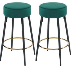 Velvet Bar Stools ✨