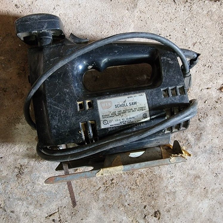 Vintage WEN 531-Type 1 Scroll Saw