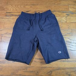 Champion Reverse Weave Men's Shorts Size Small NWT Navy Blue Gym Athletic Streetwear