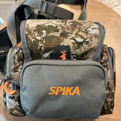 SPIKA Binocular Harness Chest Pack, Bino Case with Rangefinder Waterproof Pouch for Hunting