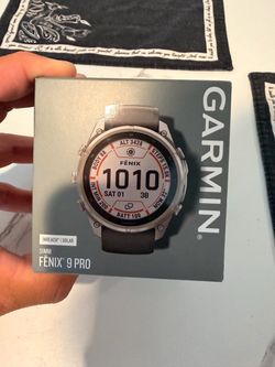Garmin Fenix 9 pro.