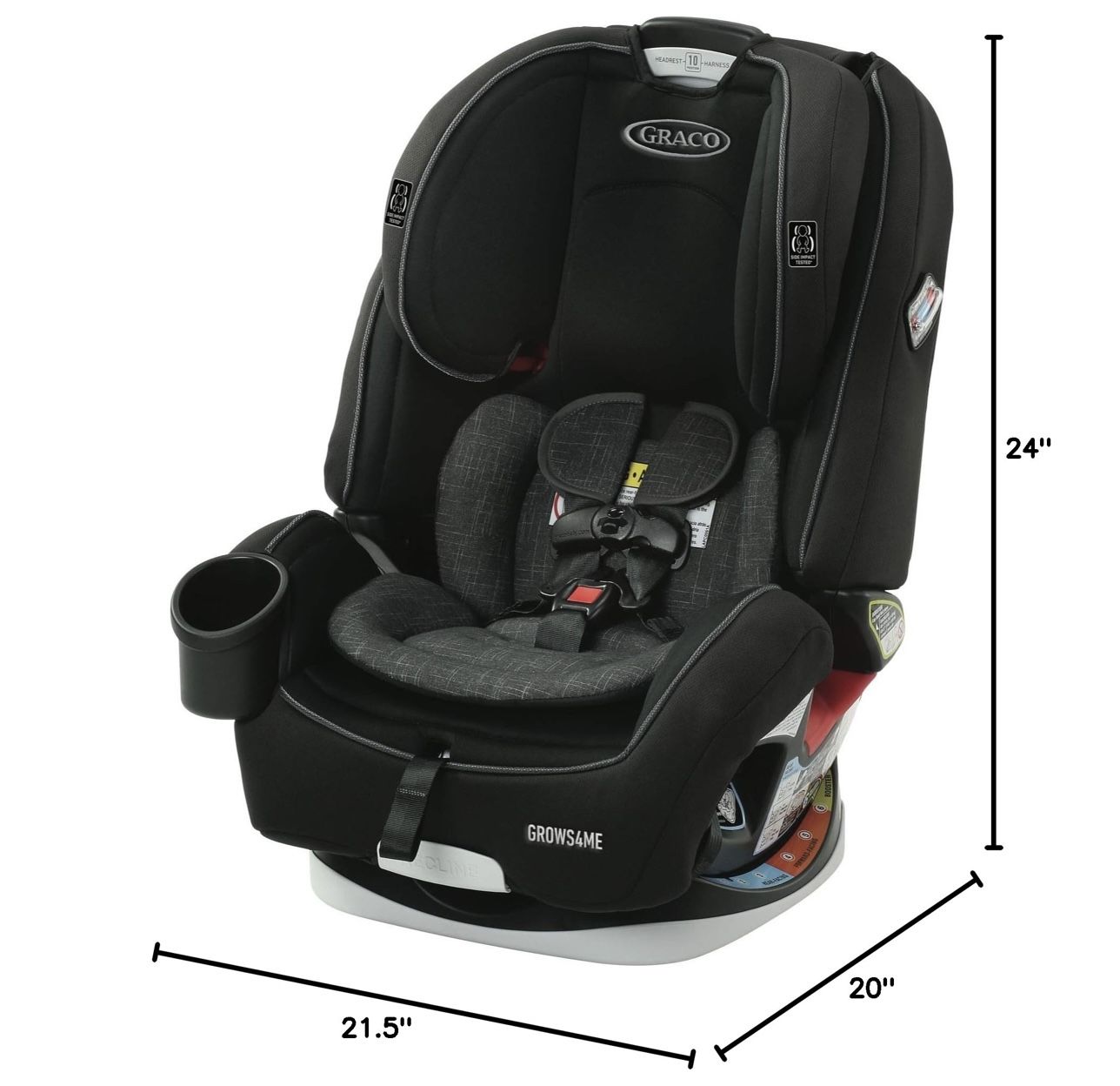Graco Grows4Me 4-in-1 Car Seat,