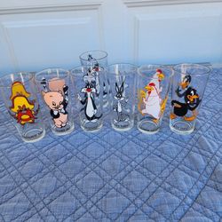 1970's Looney Tunes Pepsi Glasses