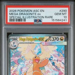 Mega Dragonite PSA 10