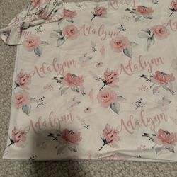 Newborn blanket with Head Bow