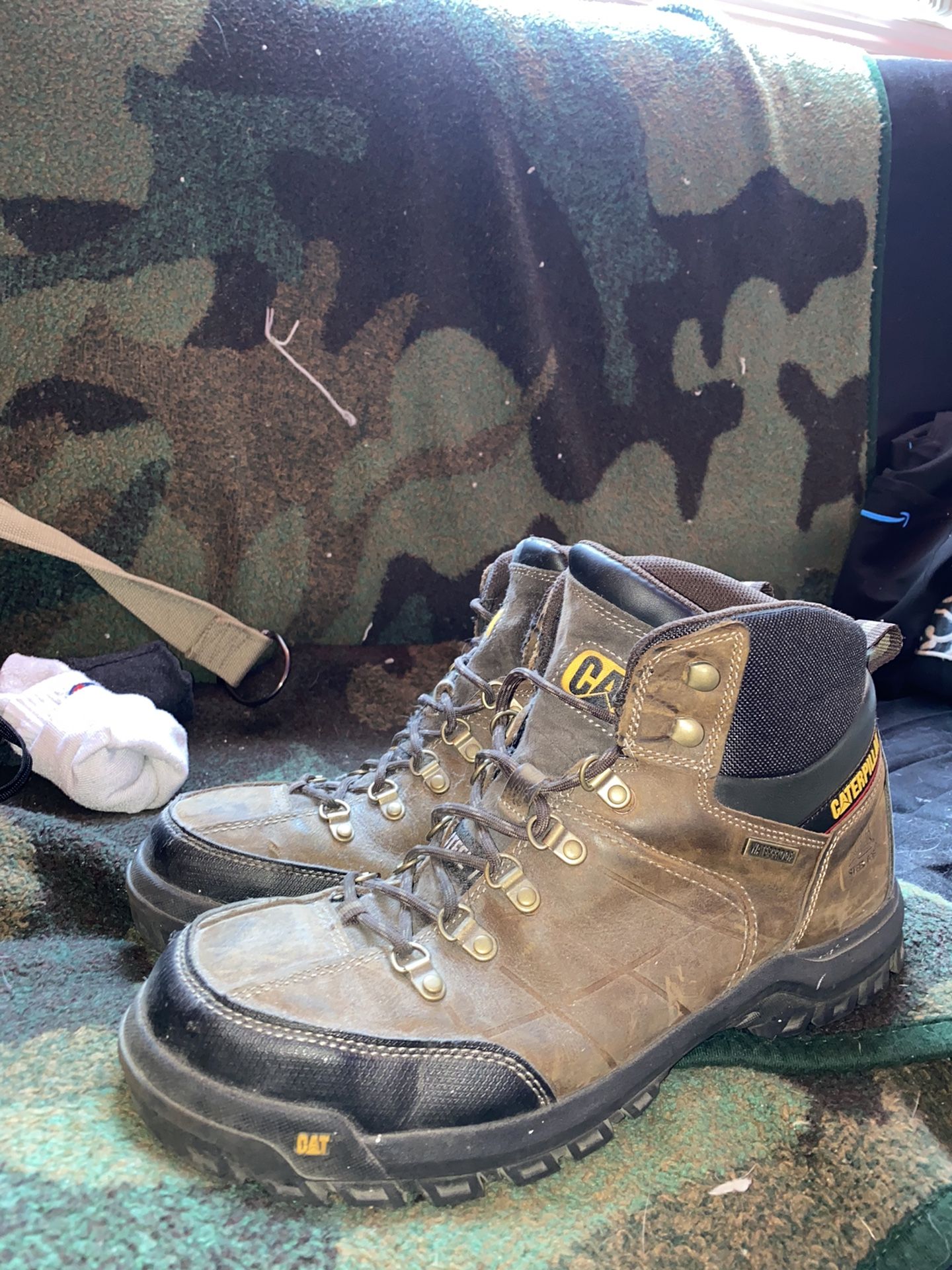 Size 13 Steel Toe  Shoes