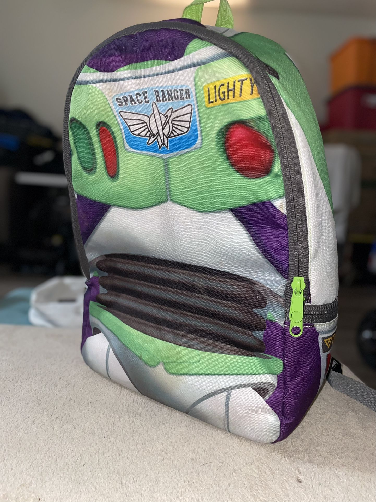 Disney Parks Buzz Lightyear Book Bag Like New