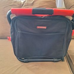 Husky Tool Bag With Seat Red And Black