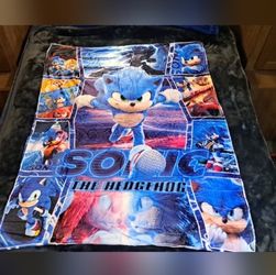 sonic throw soft 50x40 new