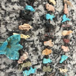 Selling this gorgeous and a stone necklace sterling silver clasp