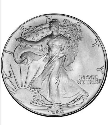 20- 1986 Silver Eagle Uncirculated