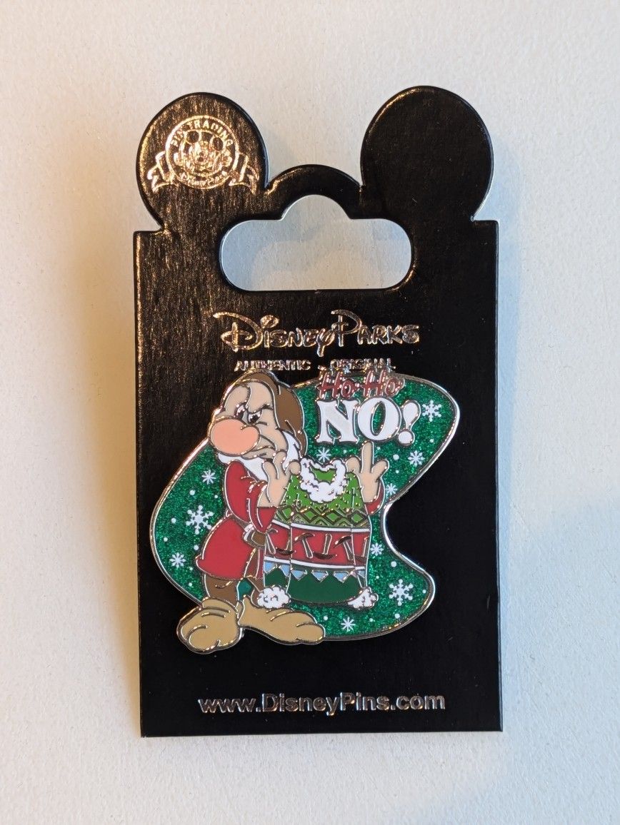 Grumpy Disney Trading Pin