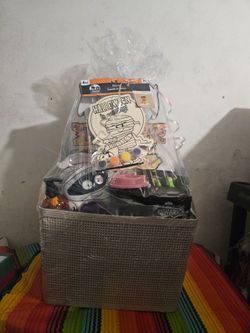 Huge Halloween Boo Basket