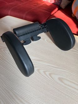Adjustable Car Headrest Pillow Black