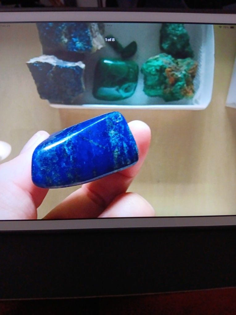 Malachite, Azurite, Lapis polished or raw stones Various Prices See Description