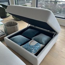 Interior Define Storage Ottoman 