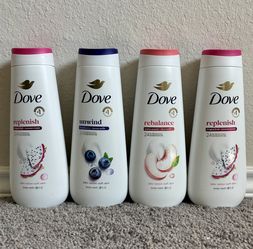 Dove Body Wash 20oz $5 Each