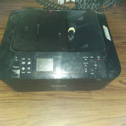 Lot of 4 used electronics; Canon Printer, Brother Fax, Vizio TV