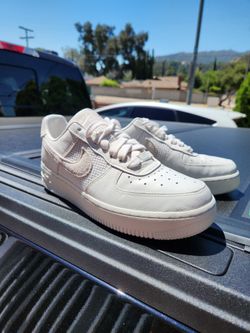 Nike Air Force 1 '07 Craft Triple White Shoes Size 7– White Leather Sneakers