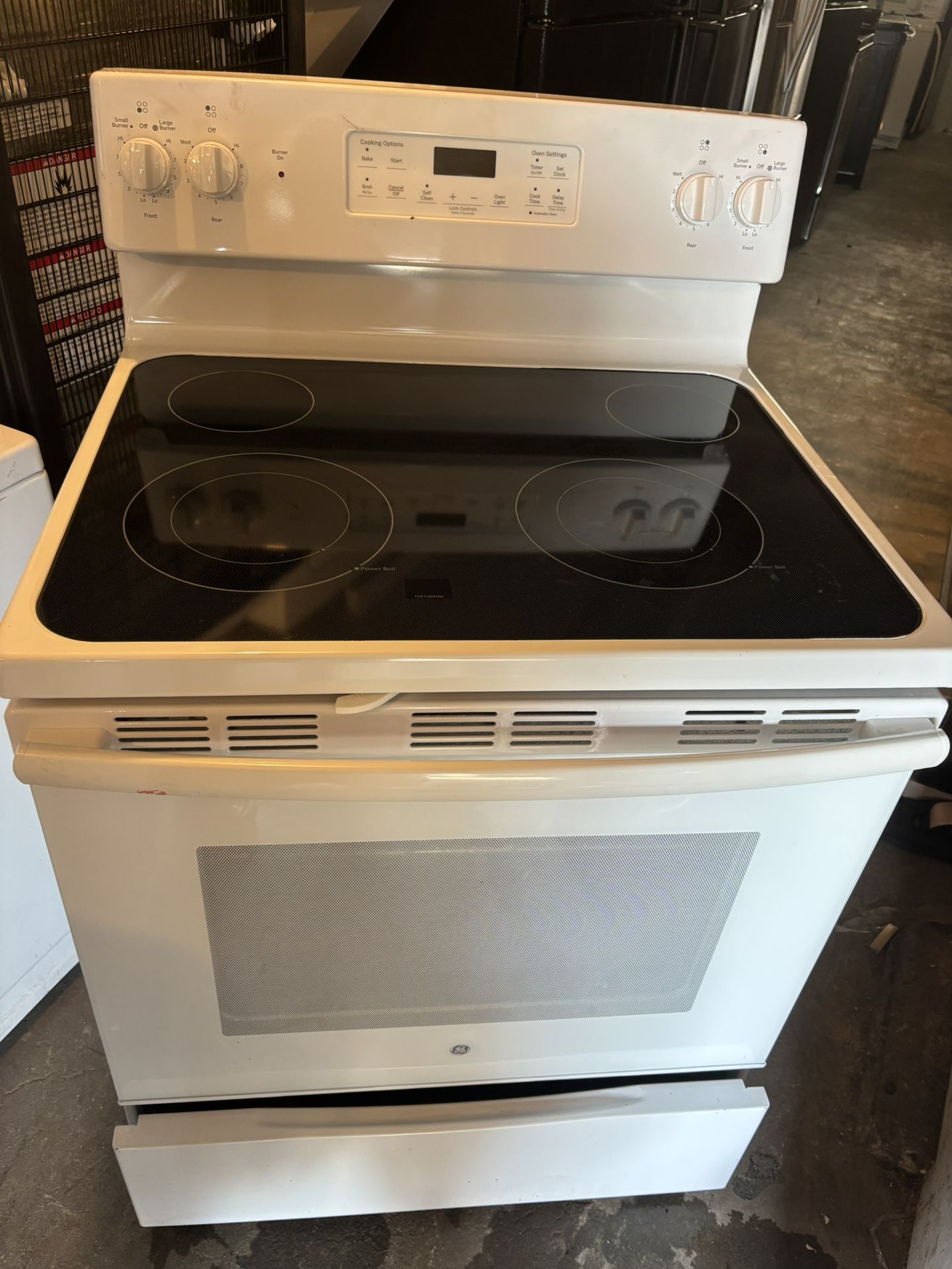Ge Stove On Good Working Condition