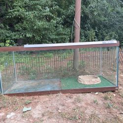 40 Gal used reptile tank/bowl not included