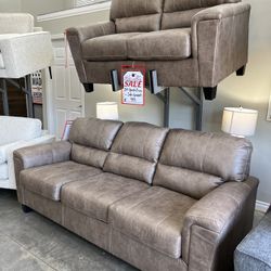 2pc Sofa And Loveseat Set