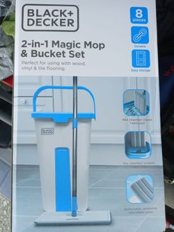 Space saver mop &bucket set
