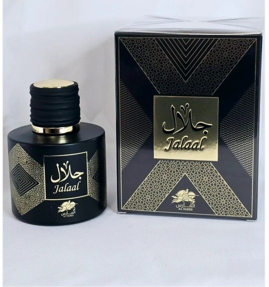 Jalaal Al Fares Black For Men 100ml e 3.4 OZ eau de Parfum spray natural
