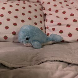 blue whale plushie