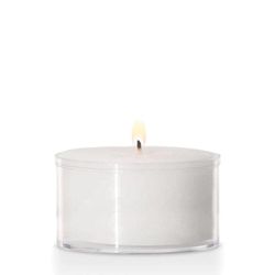 164ct Clear Tea Light Yummi Brand Candles