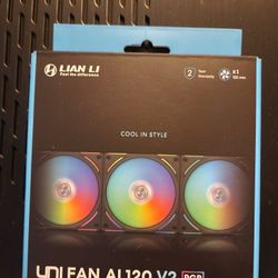 New Never Open Lian Li V2 120mm RGB FAN