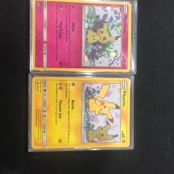 Pikachu Mimikyu Sm Promo Nm
