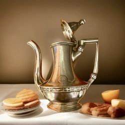 Early 20th Century Reed & Barton Silver Solder  Tea Pot  Made For Statler Hotels