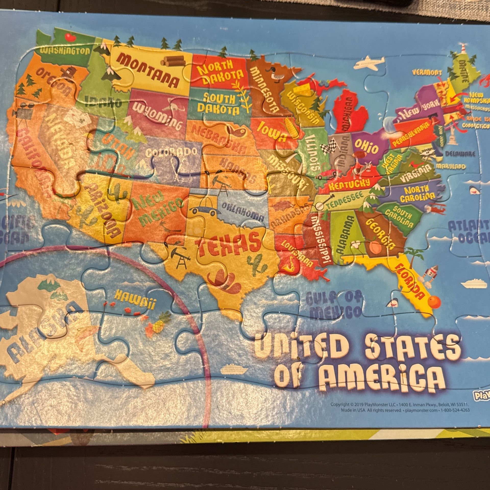 United States Of America Puzzle
